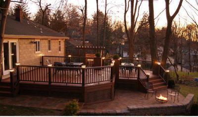 Kerti világítás19 - külső továbbiak ötlet, modern stílusban