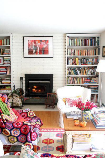 Színkavalkád - nappali ötlet