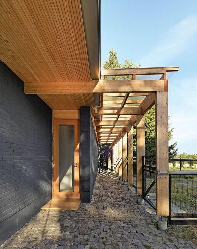 Ház minden szezonra5 - bejárat ötlet, modern stílusban