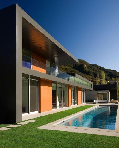 Hosszú medence - homlokzat ötlet