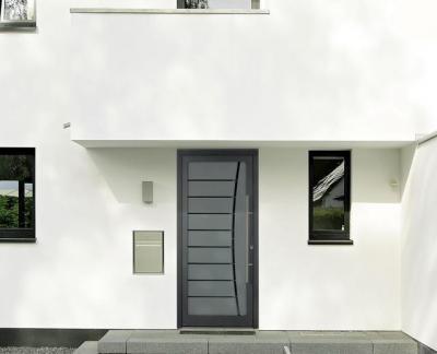 Bejárati ajtó - bejárat ötlet, modern stílusban