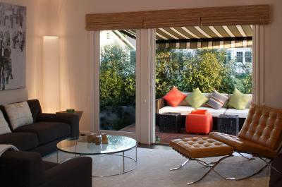 Nappaliból a teraszra - nappali ötlet, modern stílusban