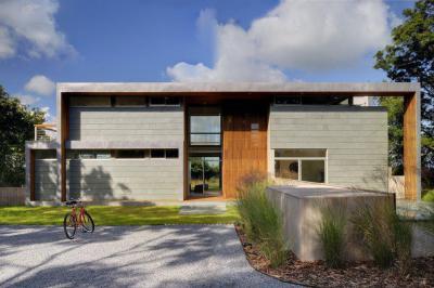 East Hamptoni ház2 - homlokzat ötlet, modern stílusban