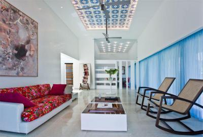 Szellős nappali - nappali ötlet, modern stílusban