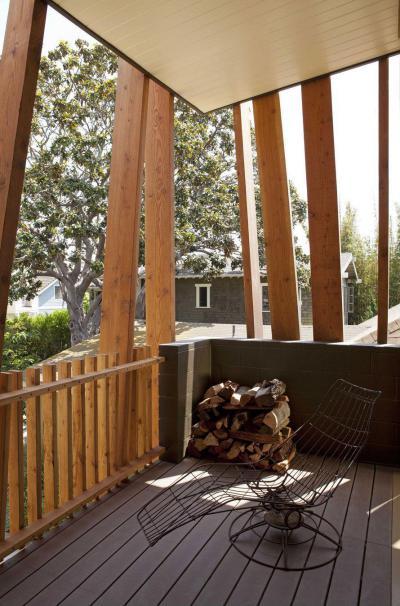 Venice Beach ház2 - erkély / terasz ötlet, modern stílusban