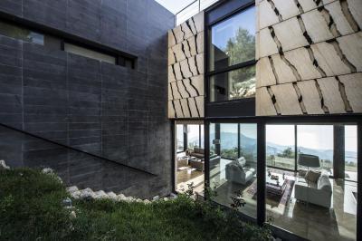Ház Libanonban2 - homlokzat ötlet, modern stílusban