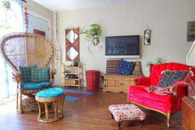 Bohém hétköznapok - nappali ötlet