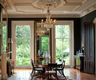 Fenséges hangulatban - konyha / étkező ötlet, klasszikus stílusban