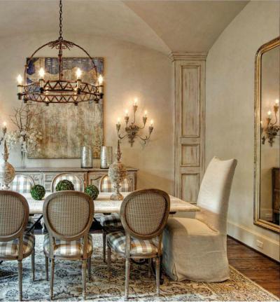 Kastélyba illően - konyha / étkező ötlet, klasszikus stílusban