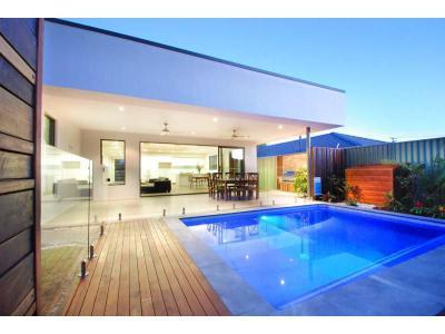 Medencék a ház körül 25 - medence / jakuzzi ötlet, modern stílusban