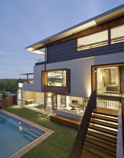 Kültéri homlokzatok19 - homlokzat ötlet, modern stílusban