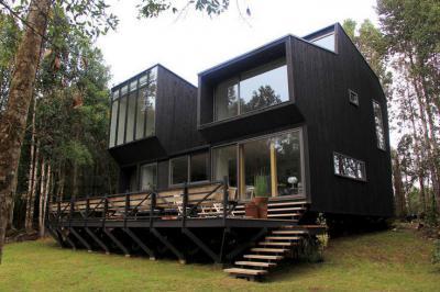 Kültéri homlokzatok76 - homlokzat ötlet, modern stílusban