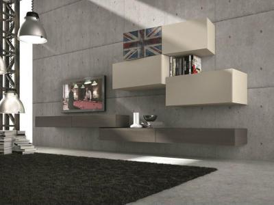 Angol stílusban - nappali ötlet, minimál stílusban