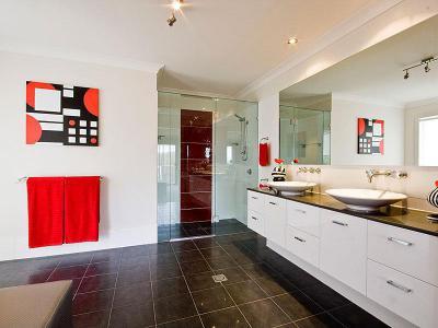 Gyönyörű fürdőszoba63 - fürdő / WC ötlet, modern stílusban