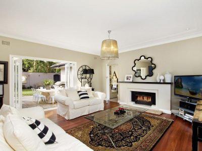 Kandallós házak65 - nappali ötlet