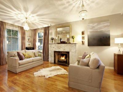 Kandallós házak90 - nappali ötlet, modern stílusban