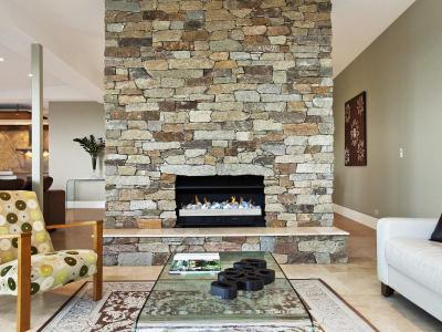 Kandallós házak54 - nappali ötlet, modern stílusban