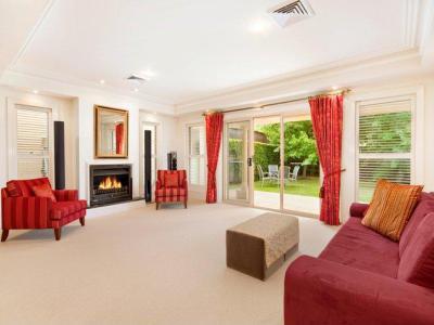 Kandallós házak75 - nappali ötlet, modern stílusban