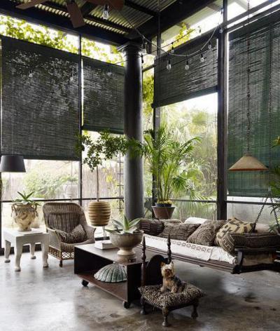 Trópusi hangulat - erkély / terasz ötlet