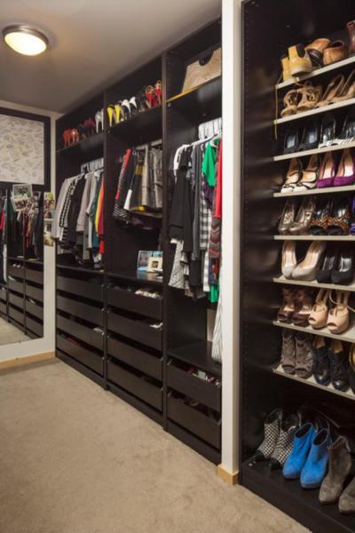 Helytakarékos cipőtárolás - belső továbbiak ötlet, modern stílusban