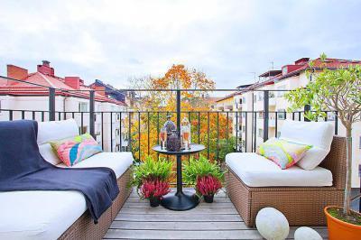 Fröccsterasz - erkély / terasz ötlet, modern stílusban