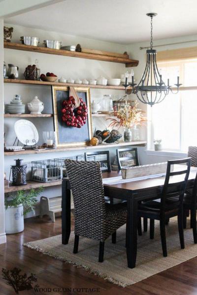 Képkeretben - konyha / étkező ötlet, rusztikus stílusban