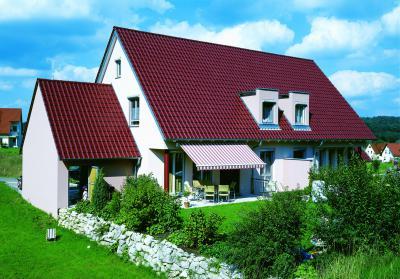 Creaton tetőcserép - tető ötlet, modern stílusban