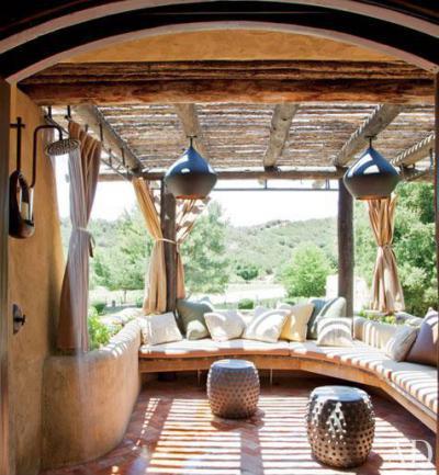 Mediterrán boltív - erkély / terasz ötlet, mediterrán stílusban