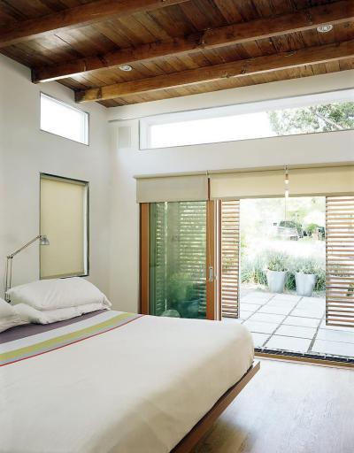 Világos hálószoba - háló ötlet, modern stílusban