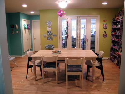 Bohókás étkező - konyha / étkező ötlet