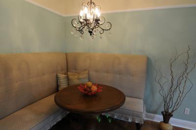 Sarokülő - nappali ötlet, klasszikus stílusban