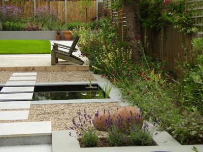 Letisztult nyugalom - kert / udvar ötlet, modern stílusban