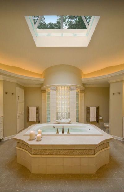 Luxus fürdő - fürdő / WC ötlet, klasszikus stílusban