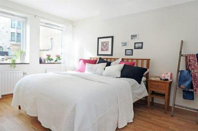 Fehér falak - háló ötlet, modern stílusban