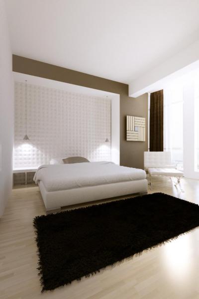 Barna árnyalatok - háló ötlet, modern stílusban