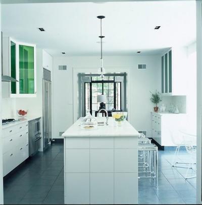 Csipet zöld - konyha / étkező ötlet, modern stílusban