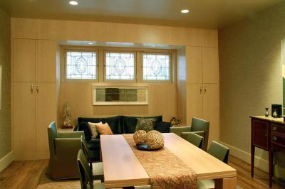 Kis lakás nappalija - nappali ötlet, modern stílusban