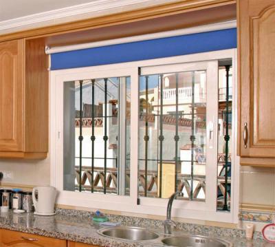 Óriási ablakok a konyhában - konyha / étkező ötlet, modern stílusban