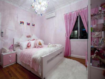 Kristályminta a falakon - gyerekszoba ötlet, modern stílusban