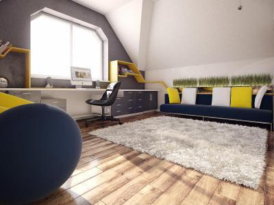 Színes gyerekszoba - gyerekszoba ötlet, modern stílusban