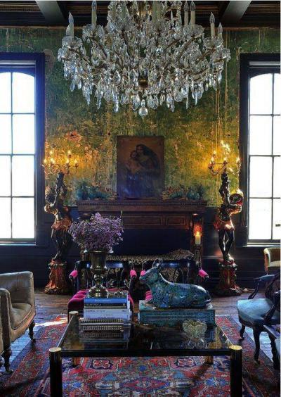 Klasszikus nappali  - nappali ötlet, klasszikus stílusban