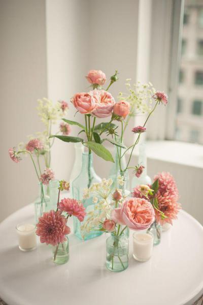 Virágokkal a szürkeség ellen - belső továbbiak ötlet, modern stílusban