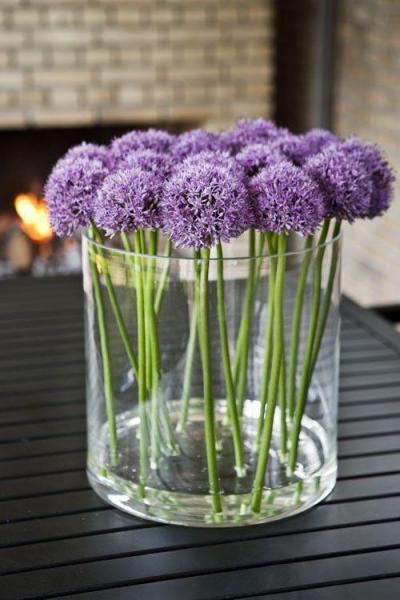 Virágokkal a szürkeség ellen - belső továbbiak ötlet, modern stílusban