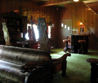 Egyedi stílusú nappali - nappali ötlet, rusztikus stílusban