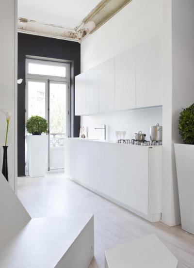 Csak ami kell a konyhában - konyha / étkező ötlet, minimál stílusban