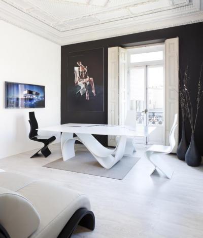 Különleges bútorok - nappali ötlet, modern stílusban