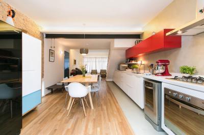 Praktikus konyha - konyha / étkező ötlet, modern stílusban