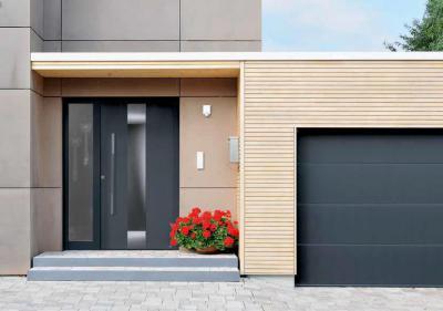 Modern bejárati ajtó - bejárat ötlet