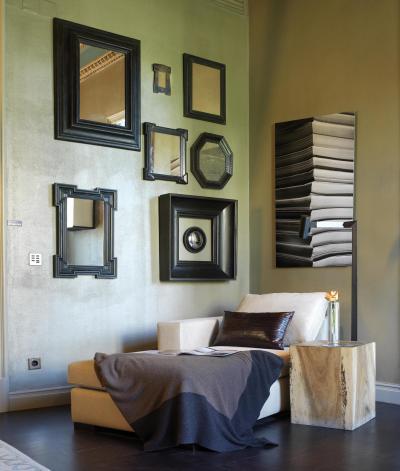 Relaxációs sarok - nappali ötlet, klasszikus stílusban