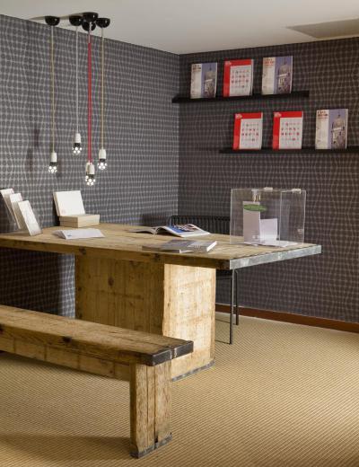 Rusztikus iroda - dolgozószoba ötlet